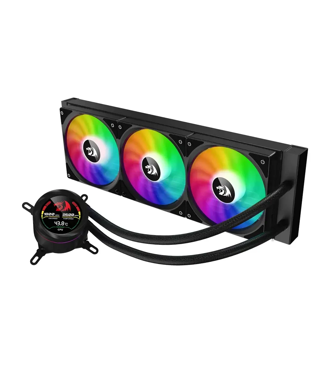 خنک کننده پردازنده WATERCOOLING CCW-1017 BLACK  REDRAGON