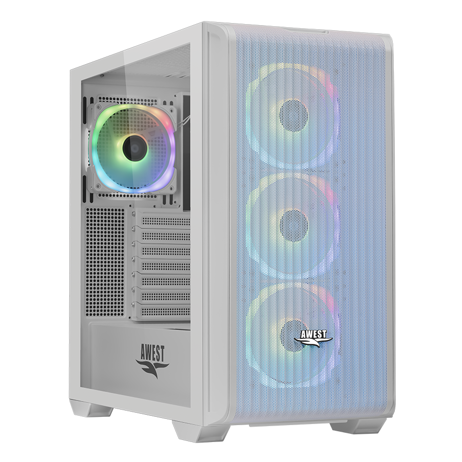 قاب کیس AWEST AV302MW WHITE