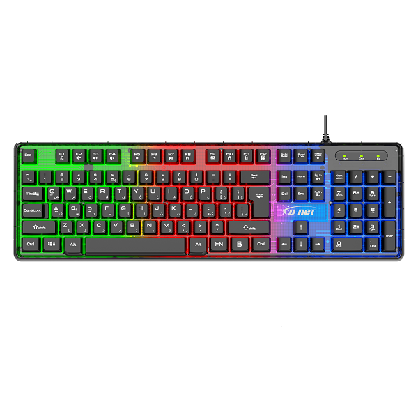 کیبورد سیمی RGB D-NET DT-996