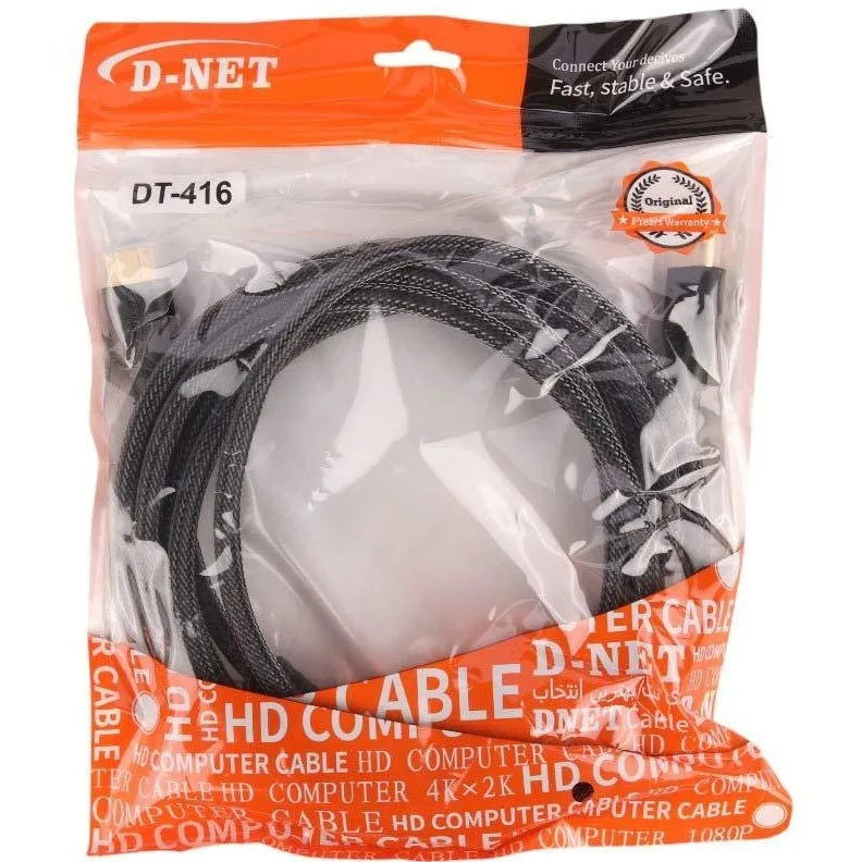 کابل HDMI مدل DT-416 طول 3 متر D-NET