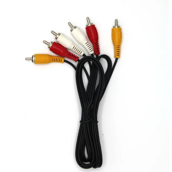 کابل صدا و تصویر 3 به 3 RCA طول 1.5 متر D-NET