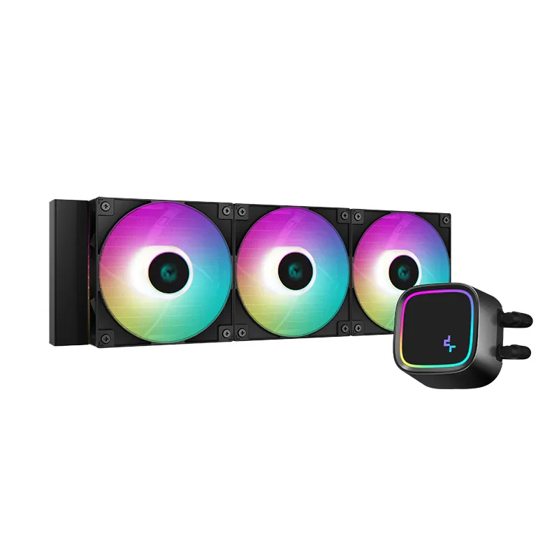خنک‌کننده مایع پردازنده DeepCool LE720 360mm ARGB مشکی