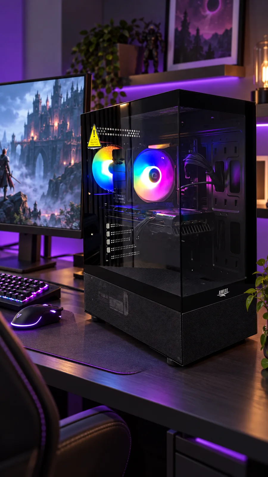 کیس گیمینگ مارت دی | i5-14400F | RX 5700 8GB | RAM 16GB DDR5 | SSD 512GB