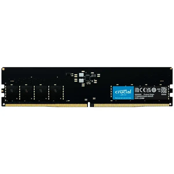 رم کامپیوتر RAM CRUCIAL 16G 4800 DDR5 STOCK