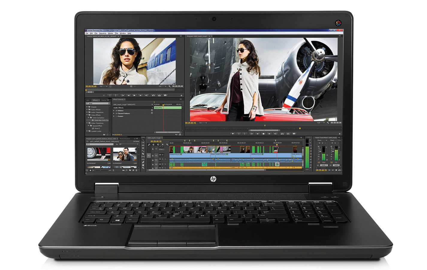لپ تاپ کارکرده HP ZBook 17 G2 | i7-4810MQ | RAM 8GB | 256 SSD