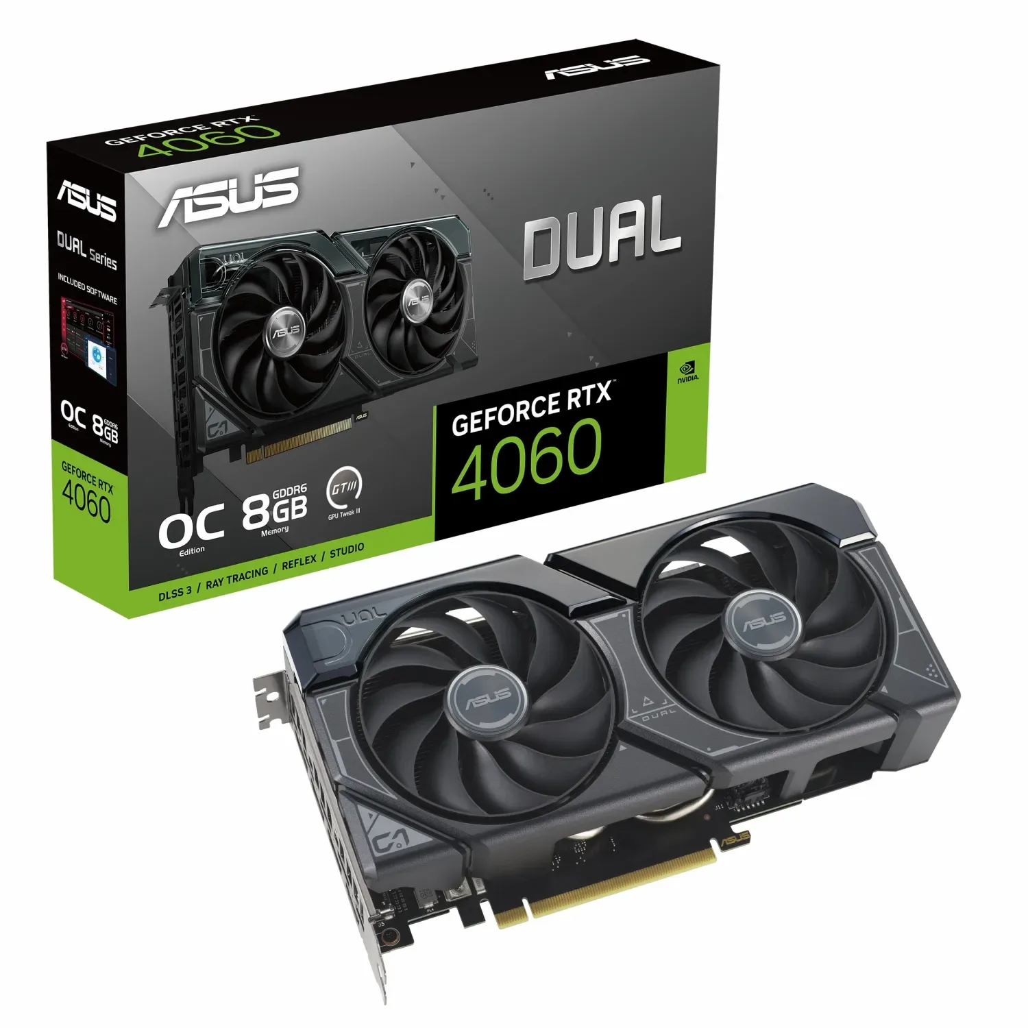 گرافیک GPU RTX4060-8G DUAL ST ASUS