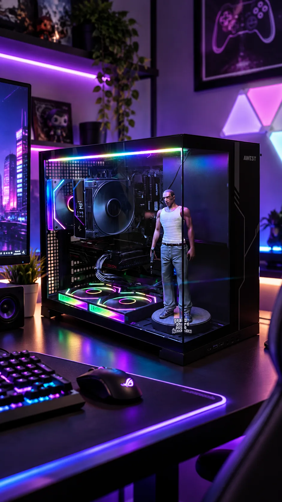 کیس گیمینگ  اقتصادی i7 نسل 11