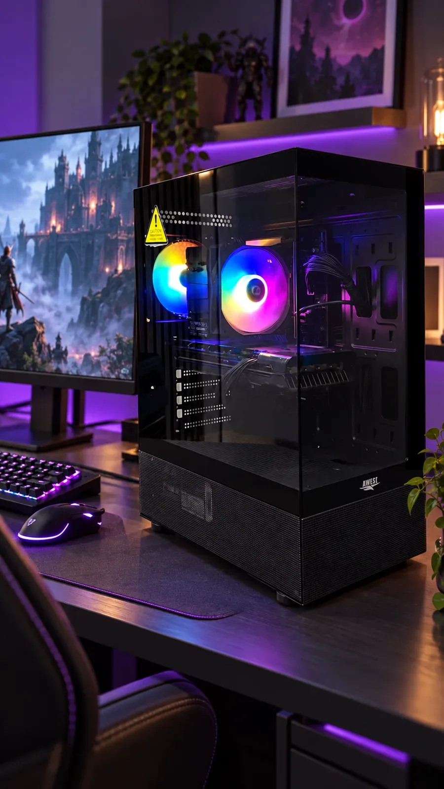 کیس گیمینگ مارت دی | i5-14400F | RX 5700 XT 8GB | RAM 16GB DDR5 | SSD 512GB