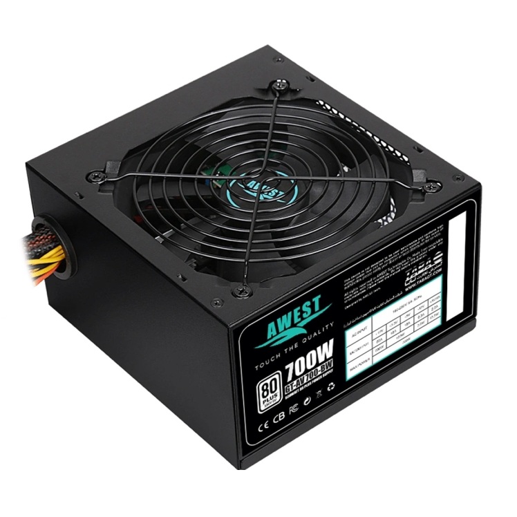 منبع تغذیه اوست AWEST AV700-BW 